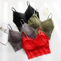 Red underwear beautiful backhang with red blast vest gathering small chest chest wrapped chest wrapped chest