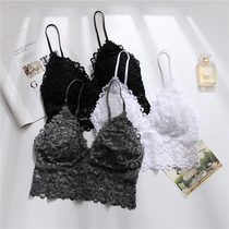 Lindwear girl small breast gathering puzzle set girl wiped breast large number summer lace vest type beautiful backches