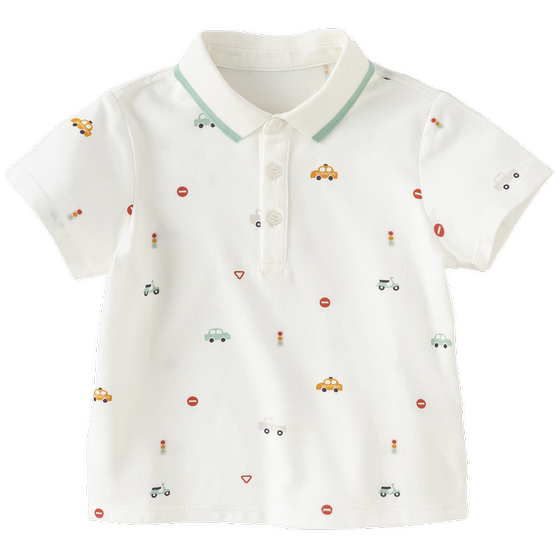 David Bella boys short-sleeved T-shirt children's print POLO shirt fashionable new summer baby top children's clothing
David Bella boys short-sleeved T-shirt children's print POLO shirt fashionable new summer baby top children's clothing