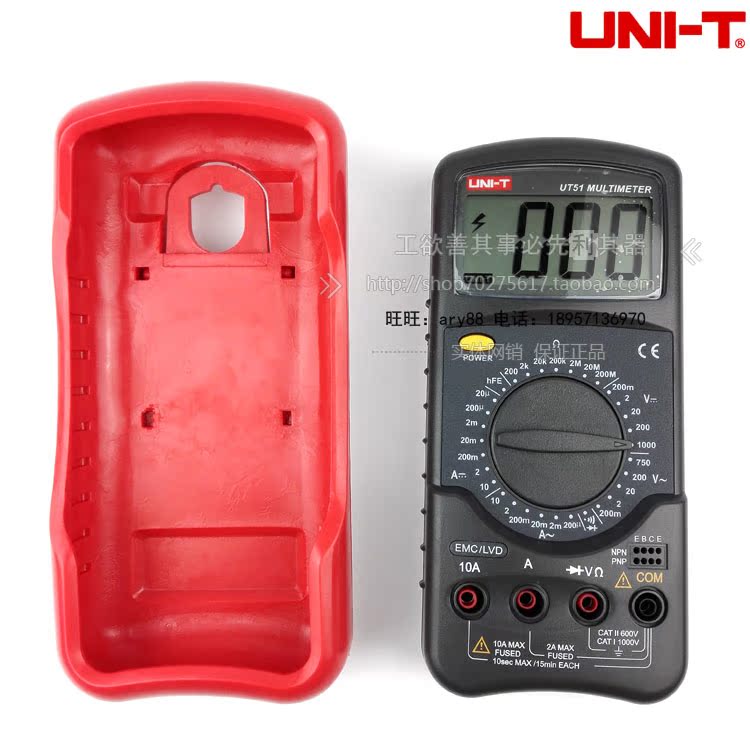 Мультиметр UNI/T UNI-T UT51/UT52/UT53/UT54/UT55/UT56/UT57 Мультиметр UNI/T UNI-T UT51/UT52/UT53/UT54/UT55/UT56/UT57