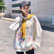 Brother Amarshi New 2020 Autumn Womens Loose Wool Sweater 5300474-6014AA-001