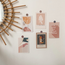 Ins wind abstract art cold home decoration card set Nordic minimalist art photo props background wall