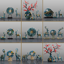 Creative American light luxury craft ornaments living room entrance TV cabinet wine cabinet decorations housewarming new home wedding gift