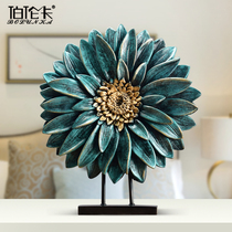 Creative American resin crafts ornaments European living room wine cabinet porch TV cabinet display cabinet soft decorations