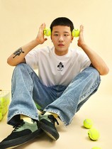 Candymade 21SS five-color mushroom basic all-match printing casual couple short-sleeved T-shirt