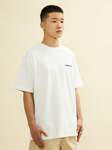 Candymade summer new product simple all-match cotton American casual LOGO printing black and white short-sleeved T-shirt