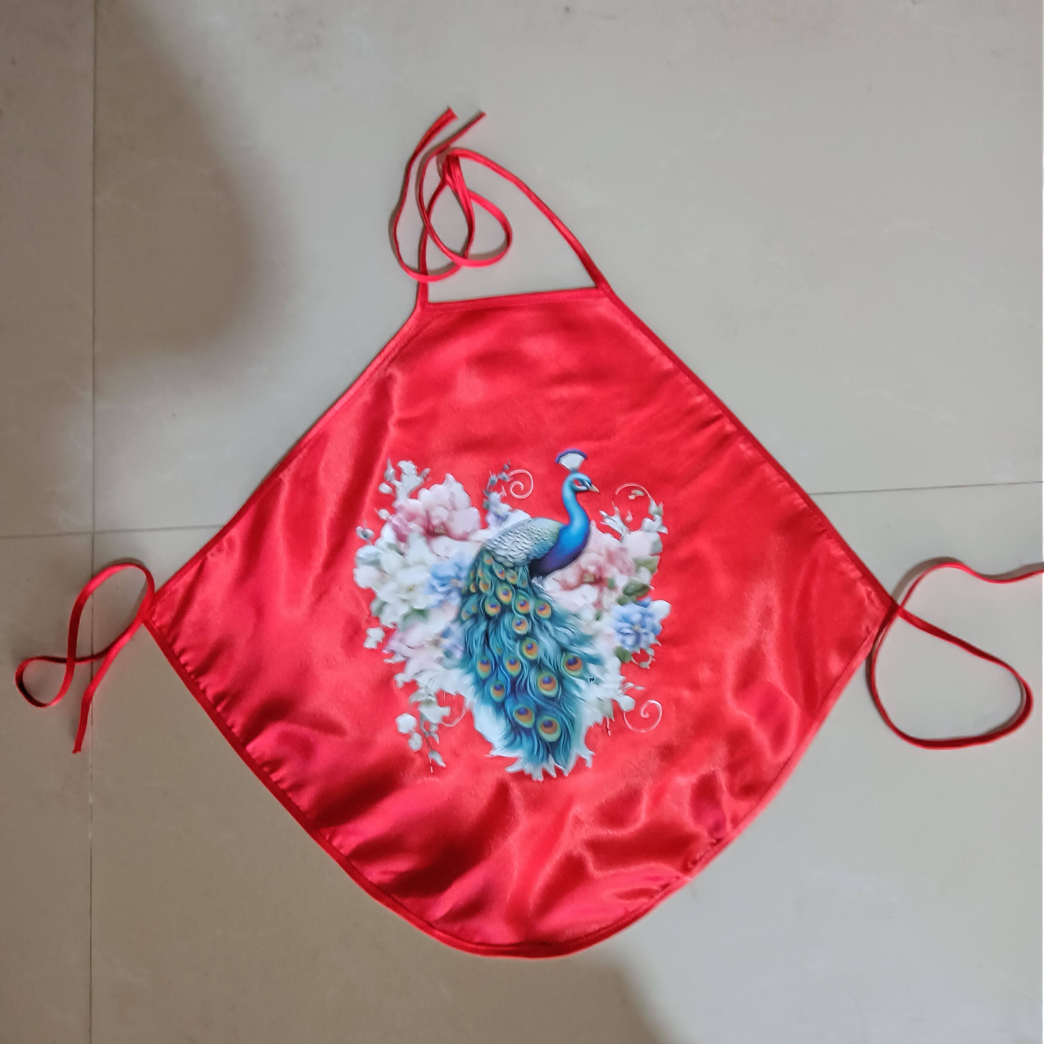 肚兜防丝绸印花内衣诱惑夫妻方便植物花卉古风汉服内搭