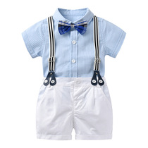 Year Old Dress Male baby Summer Feast male Baosheng Day One boy Small gown flower girl suit Little Westie Children