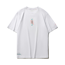 Li Nings new T-shirt Summer Sports Fashion Truancy Wonder Man Pure Cotton Short Sleeve Culture Shirt AHSR077