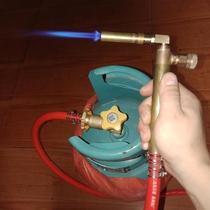 Imitation imported liquefied gas fine fire full copper small welding gun head gold and silver jewellery thin piece welding portable nozzle