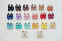 ob11 Rainbow Multi-Color Cave Shoes-OB11 Medium Cloth Meijie Pig cacaroteQ Edition Clay Wear Shoes