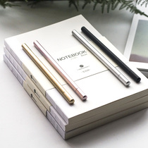 A5 fixed page replacement core basic hand Ledger notebook bare core square blank horizontal line