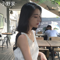 Wig female short hair round face bobo head real hair middle Korean net red real hair Invisible clavicle hair set