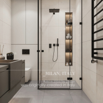 Japanese wabi-sabi wind Super ye yu cream micro-cement tile red toilet bathroom wall tile living room floor tiles