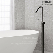 Creamy gray terrazzo tiles 600x1200 light luxury bathroom floor tiles toilet plain wall tiles