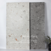 600x1200 ceramic tile large plate all porcelain body large particle terrazzo floor tile wear-resistant non-slip living room shop Outdoor