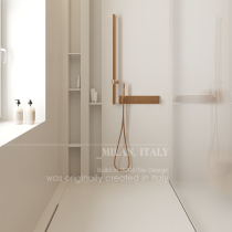 Premium milk white toilet tile floor tile living room 2021 new warm color 60x120 toilet wall tile pull groove