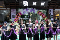 Customized high-end Ribbon Custom Ribbon Custom ribbon ribbon ribbon fashion high-end celebration opening double-sided print ribbon cutting set