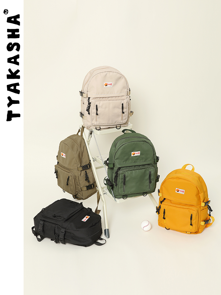 (Outing Series)TYAKASHA Shoulder bag Female student Youth computer bag Shoulder bag School bag