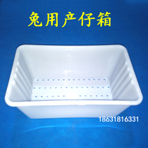 Rabbit with paparazzi box pure raw material rabbit cage built-in paparazzi box new type of high-cooked plastic prolific plastic prolific mother rabbit piggy