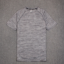 Dry And Cool Quick Summer Mens Outdoor Thin Running Fitness Training Breathable Short Sleeve Speed Dry Sports T-shirt Increase Code