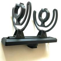 Microphone shock-absorbing clip Hot shoe Cold shoe bracket Shock-proof frame SLR camera microphone shock-proof bracket
