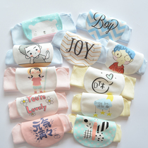 Baby cotton sweat-absorbent towel baby child sweat-separated towel pad back cotton gauze cute large kindergarten children