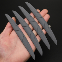 Car door anticollision car rear-view mirror handle anti-scratching sticker door edge reflecting mirror anti-bump anti-wipe supplies big all