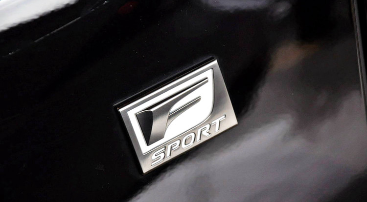 金属改装车贴车尾贴 f-sport f标雷克萨斯凌志锐志皇冠卡罗拉