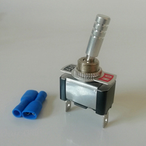 Car switch Two-foot 12v rocker Two-gear Self-lock aviation toggle button GM Racing Retrofit Metal Rocker