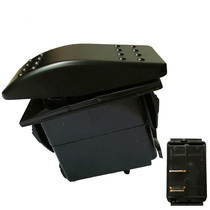 Car switch Two-foot two-gear self-lock black 12V Yacht Forklift Universal Retrofit Power Control Waterproofing Ship Type