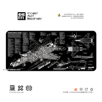 Chenyi custom F15 MIG-23 fighter personality cloth smooth desktop game mouse pad oversized table pad