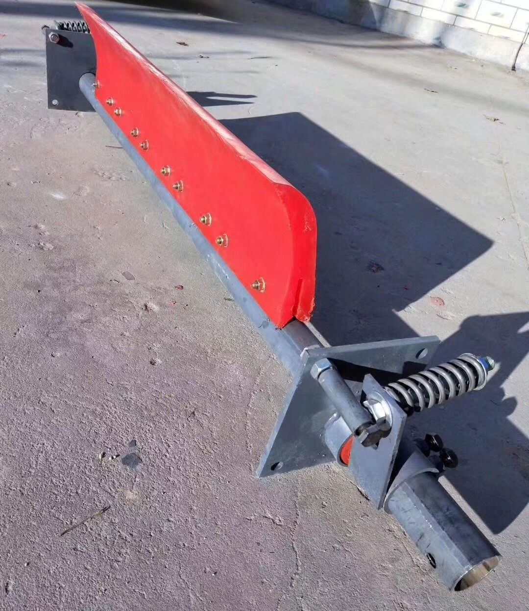 皮带清扫器聚氨酯刮料板刮泥板刮渣刮除积料杂物耐磨清理输送带