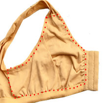 Post-operative nursing breast front buckle thin without steel ring vest cotton bra after sleep underwear 8405