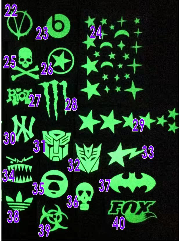 死飞夜光贴纸对车漆有害吗