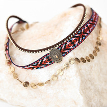 Miss Mosu Bohemia retro personality collarbone necklace female European and American collar resort beach skirt accessories