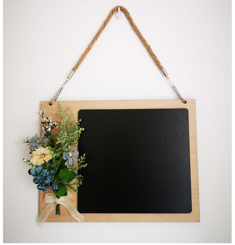 挂式广告小黑板挂牌创意装饰提示板标示门牌家用计划记事留言板