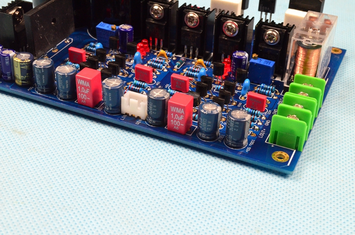 k30场效应管hifi发烧级功放板 成品板已测试好 (可调a类 甲类)