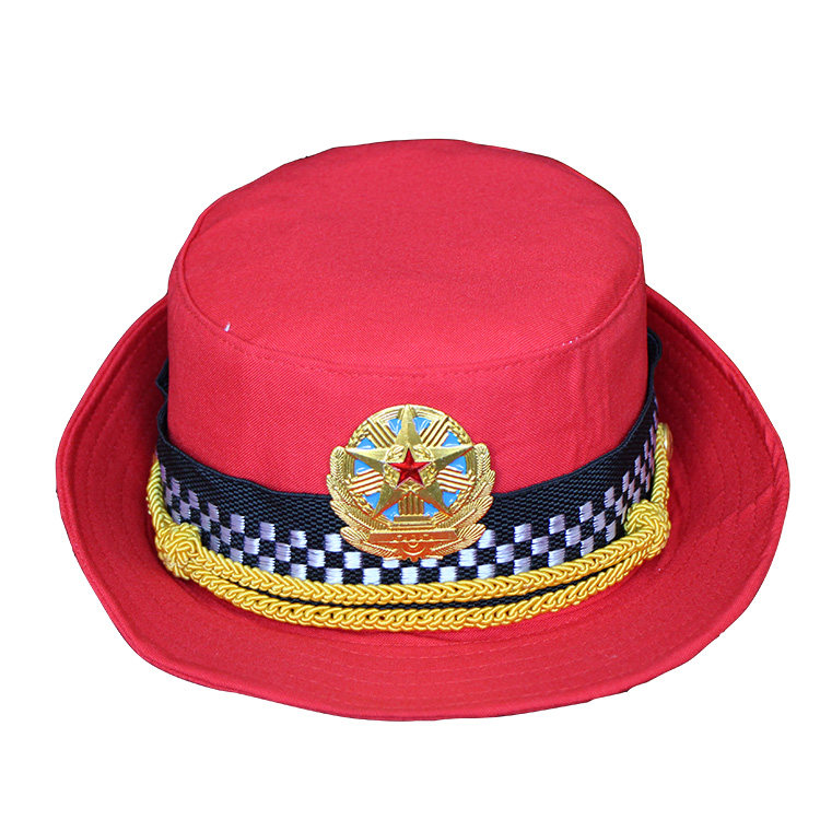 女式军鼓帽贝雷帽 棉帽子大檐帽 舞台演出用品军乐队服装配件