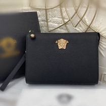 2021 New Hand Grip Bag Mens Handbags Business Fashion Genuine Leather Hand Grab Bag Square Large Capacity Youth Hand Clip Bag