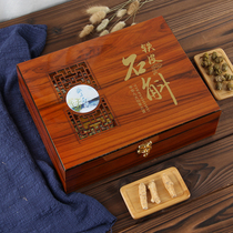 Paint Dendrobium candidum packaging box 250g 500g Huo Dendrobium gift box tin Maple empty box high grade