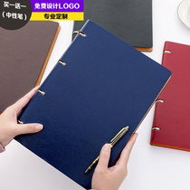 A4 business loose leaf book notebook creative office stationery meeting record book large notebook customization