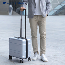 Weibao trolley luggage Female small lightweight mini 17 inch silent universal wheel combination lock boarding travel case