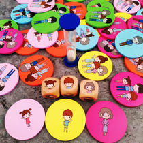 Training dedicated to puzzle force Early teaching building blocks toy baby children 1-2-3-6 years of development Observation memory