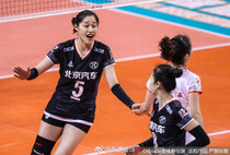 Volleyball uniform Beijing womens volleyball team 2018-2019 new season same jersey (large discount)
