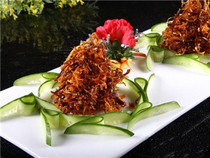 Beef jerky dragon beard golden shredded beef flavor 180g hotel banquet special ingredients semi-finished Private Kitchen