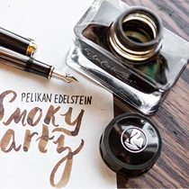 Pelikan Bailijin Yicai Ink Moonstone Olive Green Aquamarine Yicai Non-carbon Ink