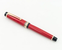 Japan PILOT Baile Custom845) 18k gold tip pen hard rubber pen lacquer craft two-color tip