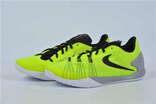 nike/耐克 hyperchase 哈登荧光黄色男款实战篮球鞋 705363-700