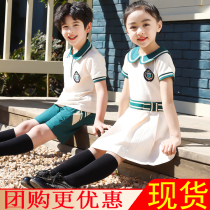 Kindergarten Garden Uniform Summer Clothing Suit Graduation Photos Childrens Performance Chorizo Class First Grade Summer Elementary School Uniforms